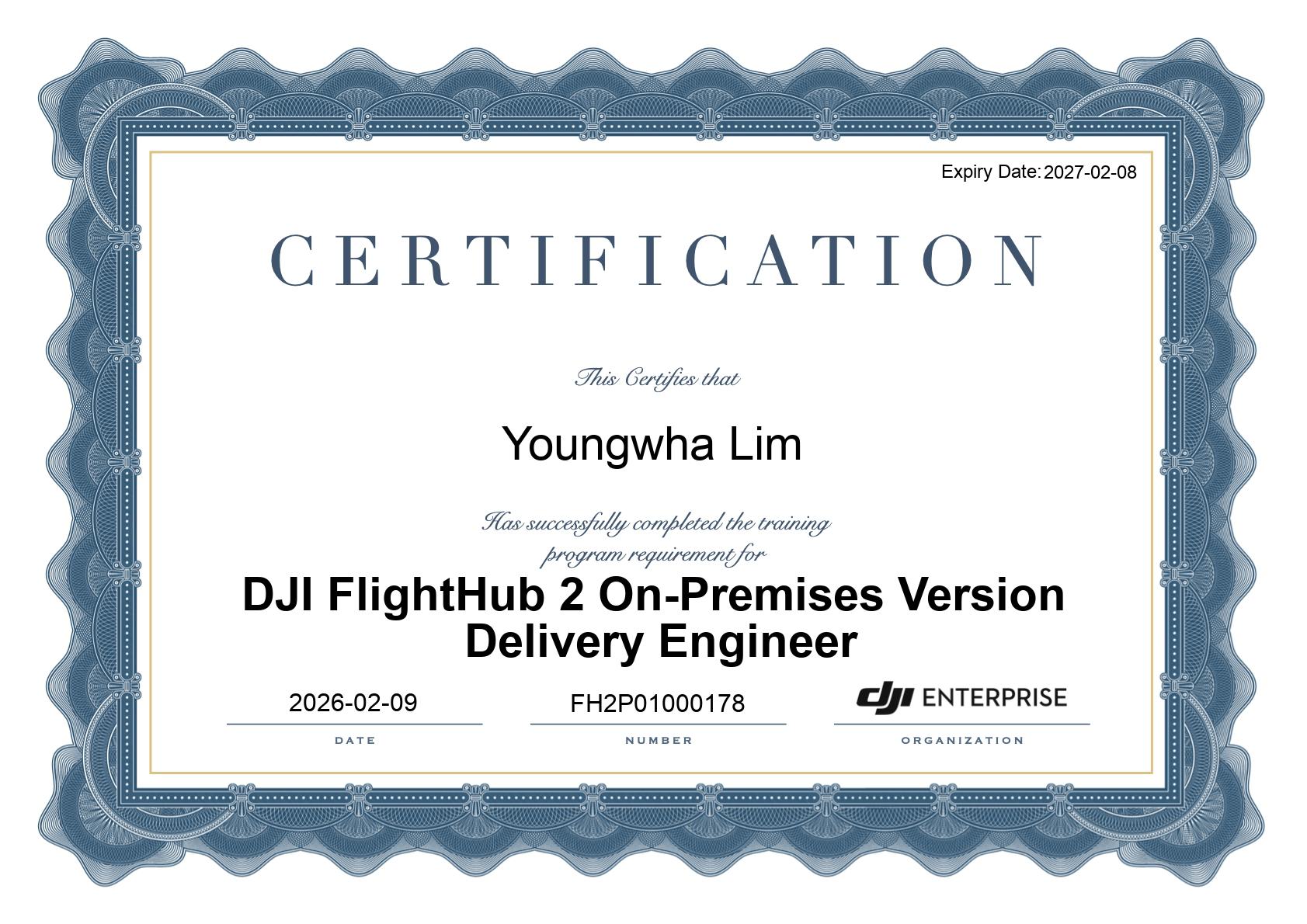 DJI Dock Engineer Certification