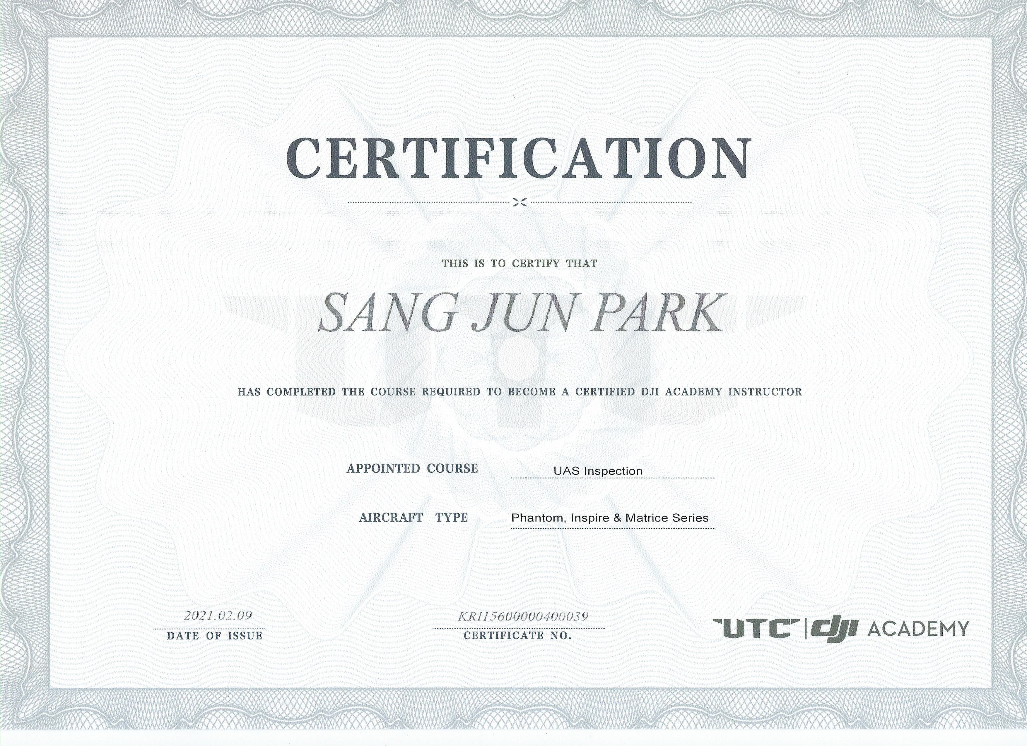 DJI UAS Aerial Photography Instructor
