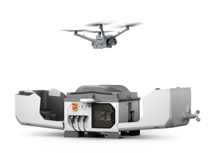 Unmanned remote drone station